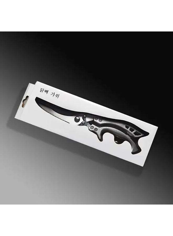 1 قطعة مقص مطبخ من الفولاذ المقاوم للصدأ لتقطيع الأسماك واللحوم والدجاج والفواكه والخضروات - Image 5